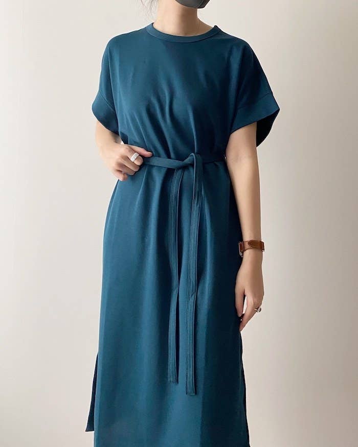 ジャージみたいに楽ちん ユニクロの ゆったりワンピ 夏はこういうのが一番使えるのよ