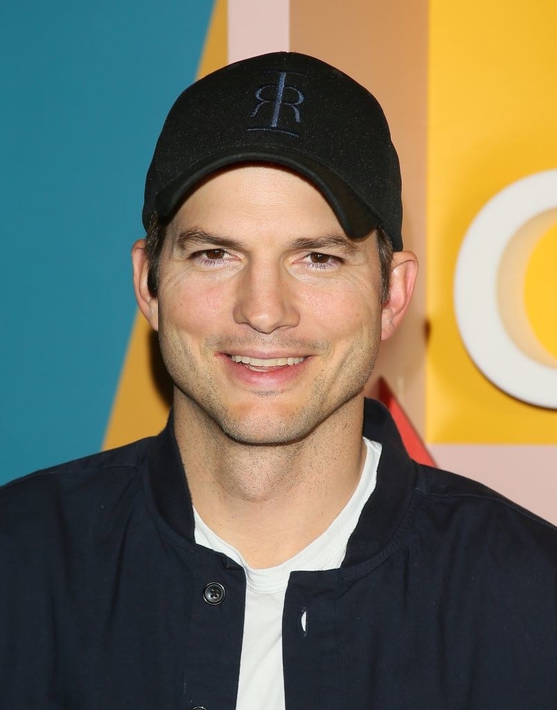 Closeup of Ashton Kutcher