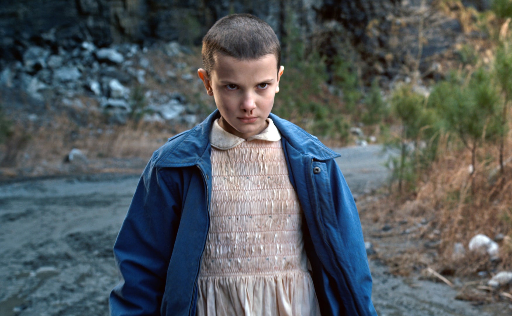 Eleven in &quot;Stranger Things&quot;