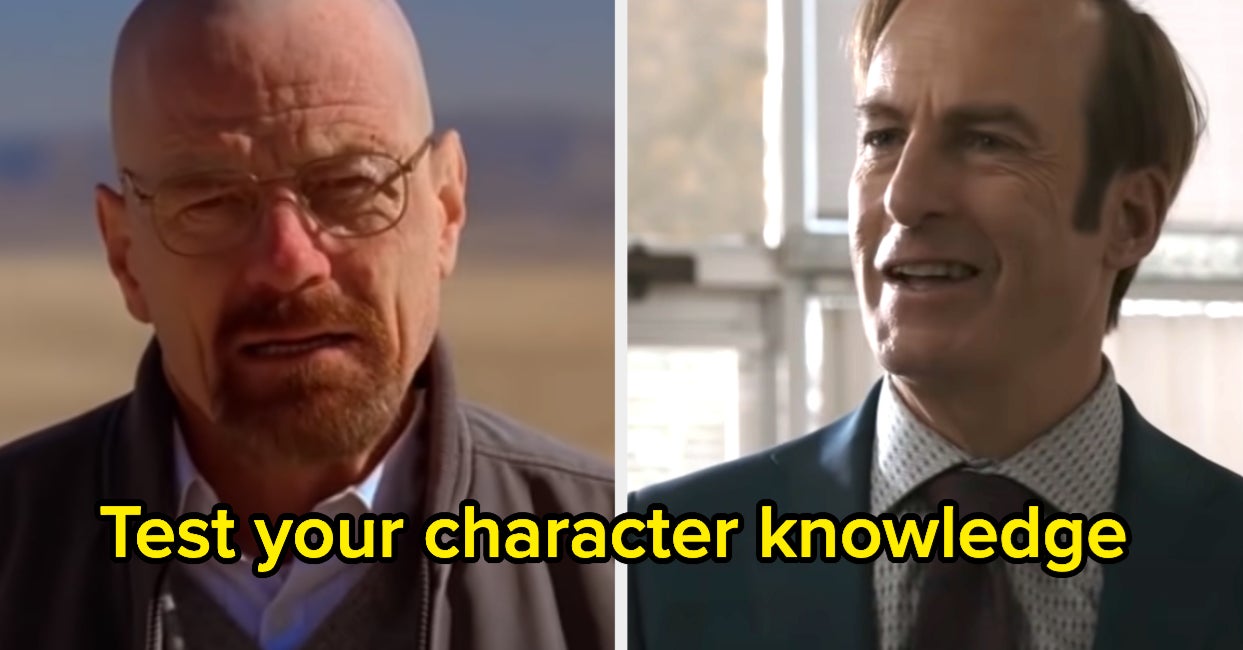 "Breaking Bad" And "Better Call Saul" Character Quiz