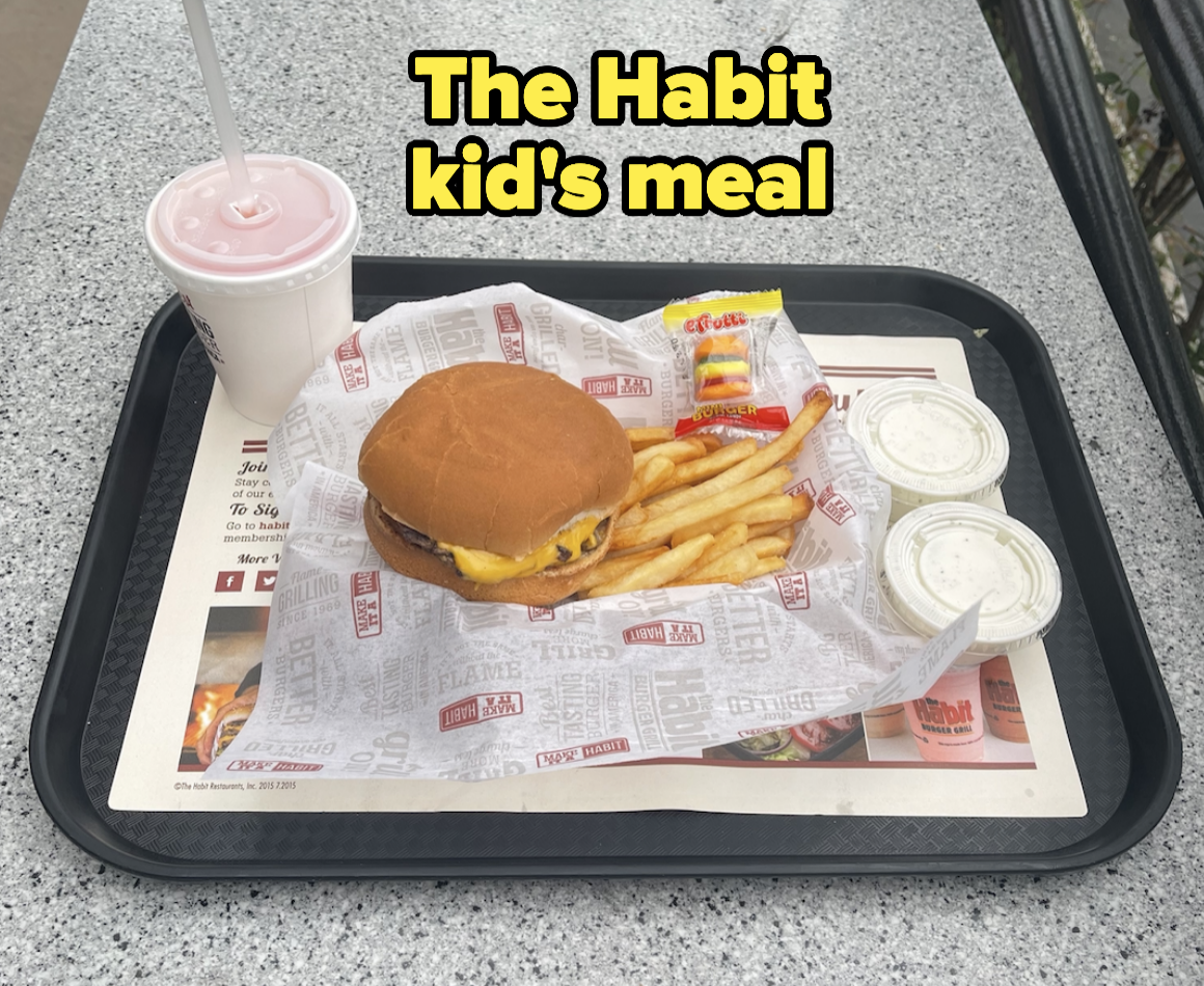 The Habit kid&#x27;s meal