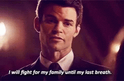 Elijah saying &quot;I will fight for my family until my last breath&quot;