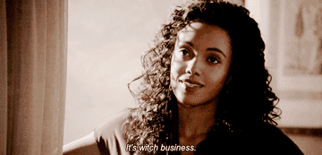Rebekah saying &quot;It&#x27;s witch business&quot; while body swapped with Eva Sinclair