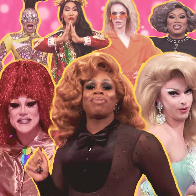 collage of Drag Race contestants