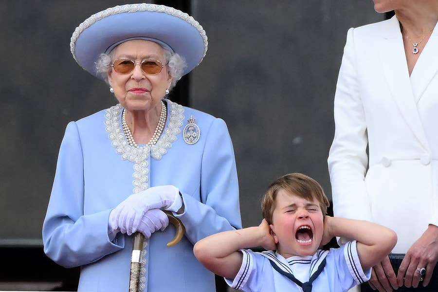 The Prince Louis Screaming Viral Pictures