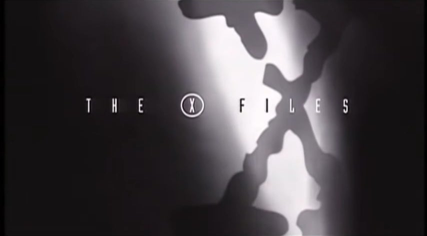 The opening title card for &quot;The X-Files&quot;