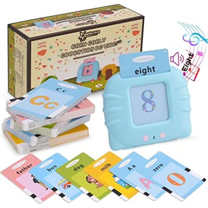 Display of flash cards