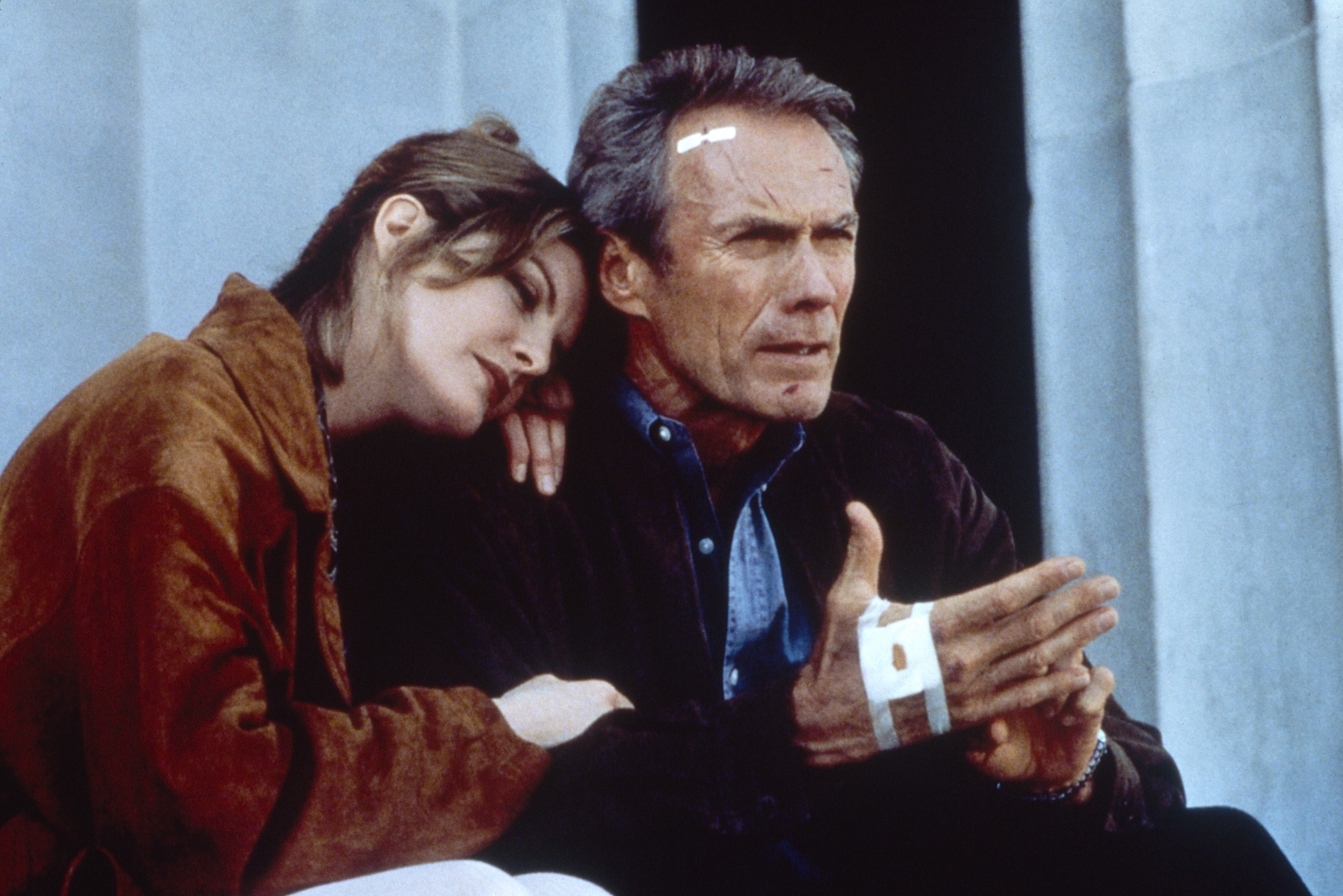 IN THE LINE OF FIRE, Rene Russo, Clint Eastwood, 1993