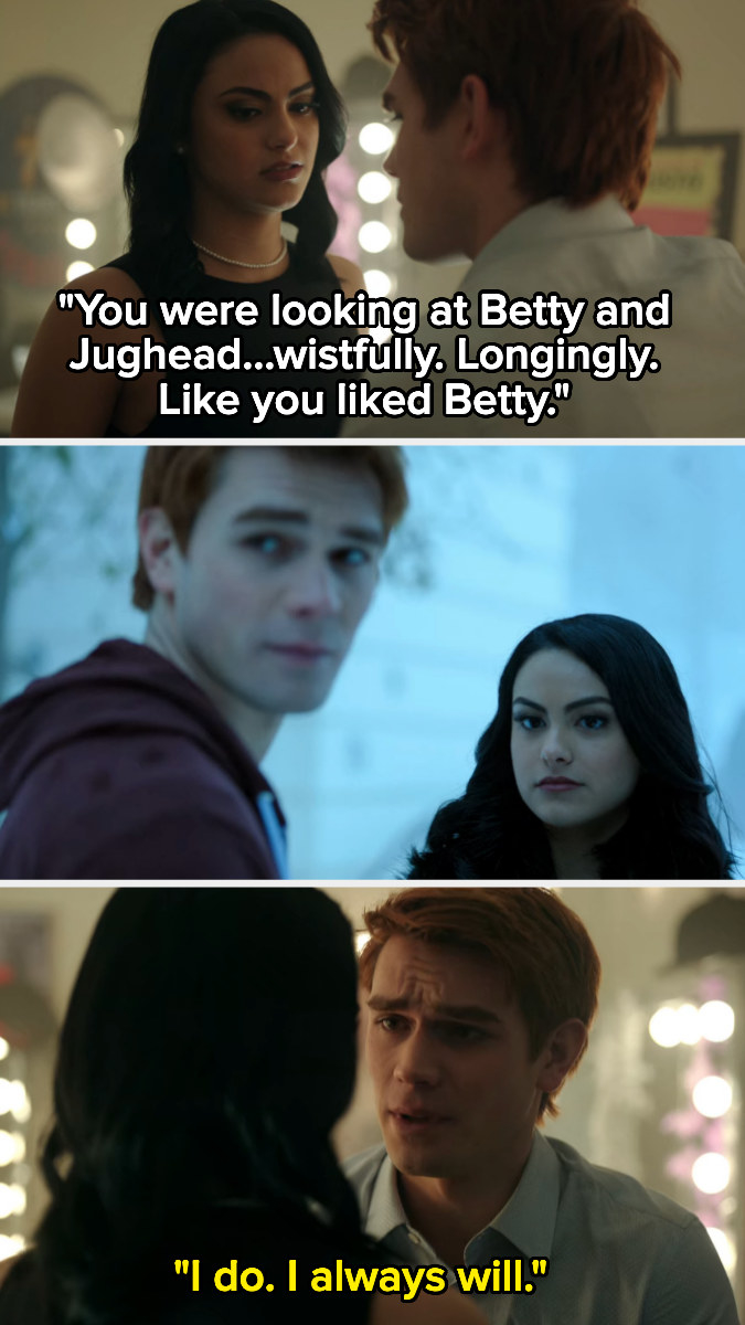 Archie tells Veronica he will always like Betty