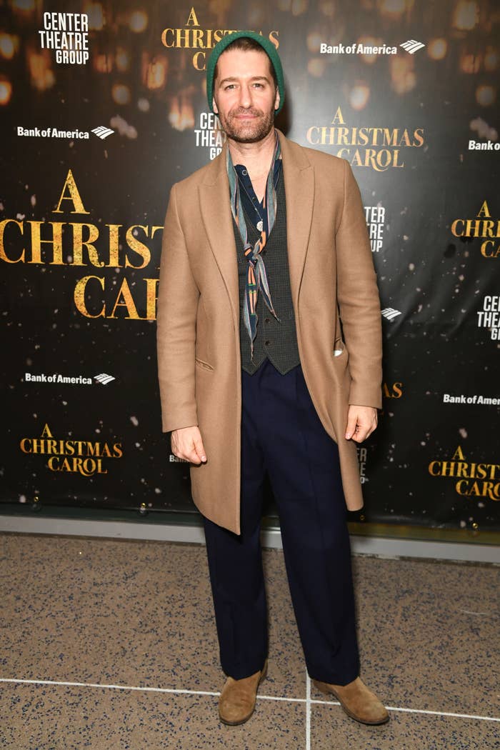 Matthew Morrison at a movie premiere