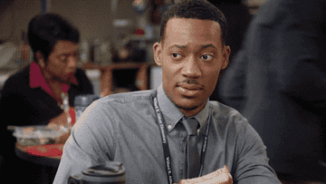 GIF of a character looking confused