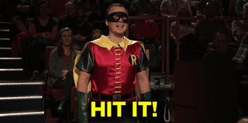 Robin dancing on SNL