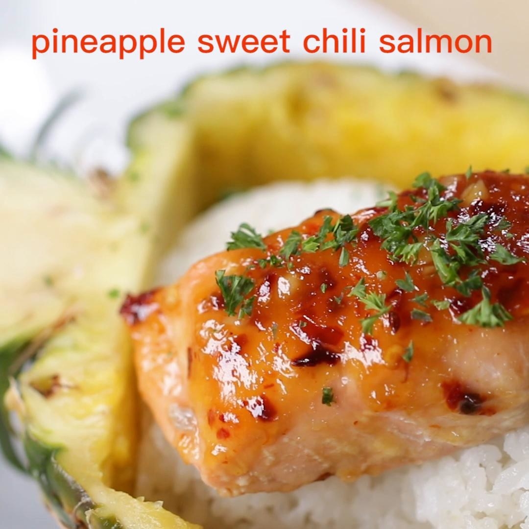 Pineapple Sweet Chili Salmon