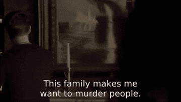 Klaus saying &quot;This family makes me want to murder people&quot;
