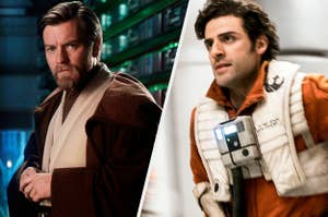 Obi-Wan Kenobi and Poe Dameron in Star Wars