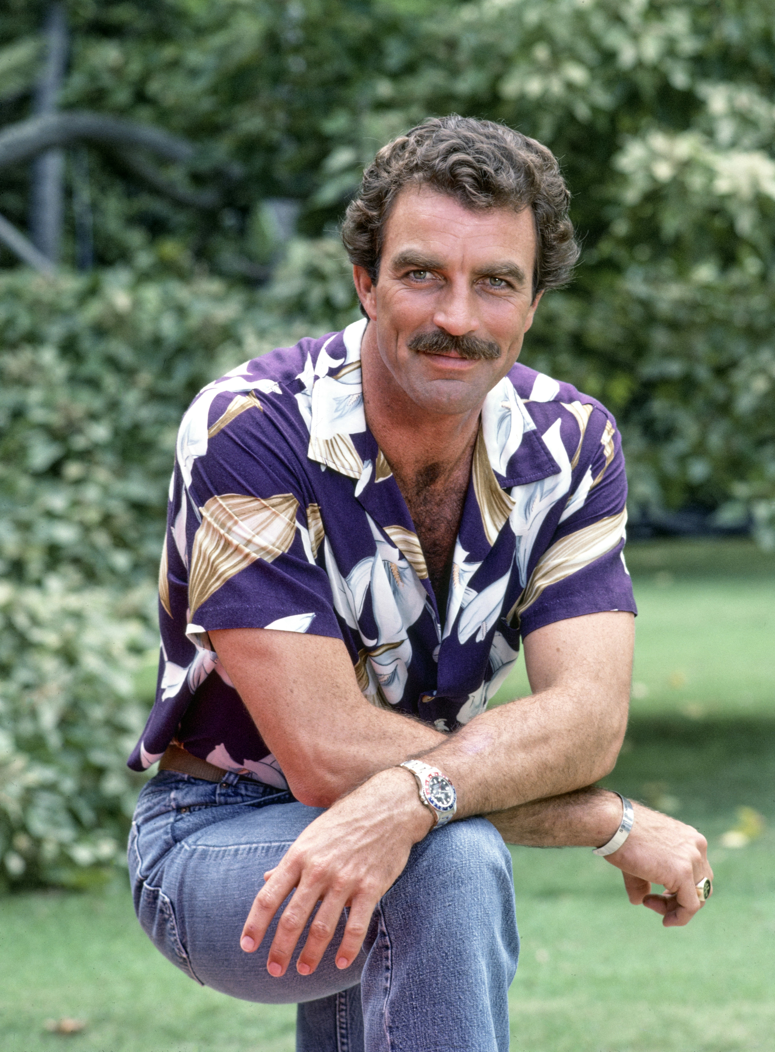 Pictured is Tom Selleck in the CBS television series