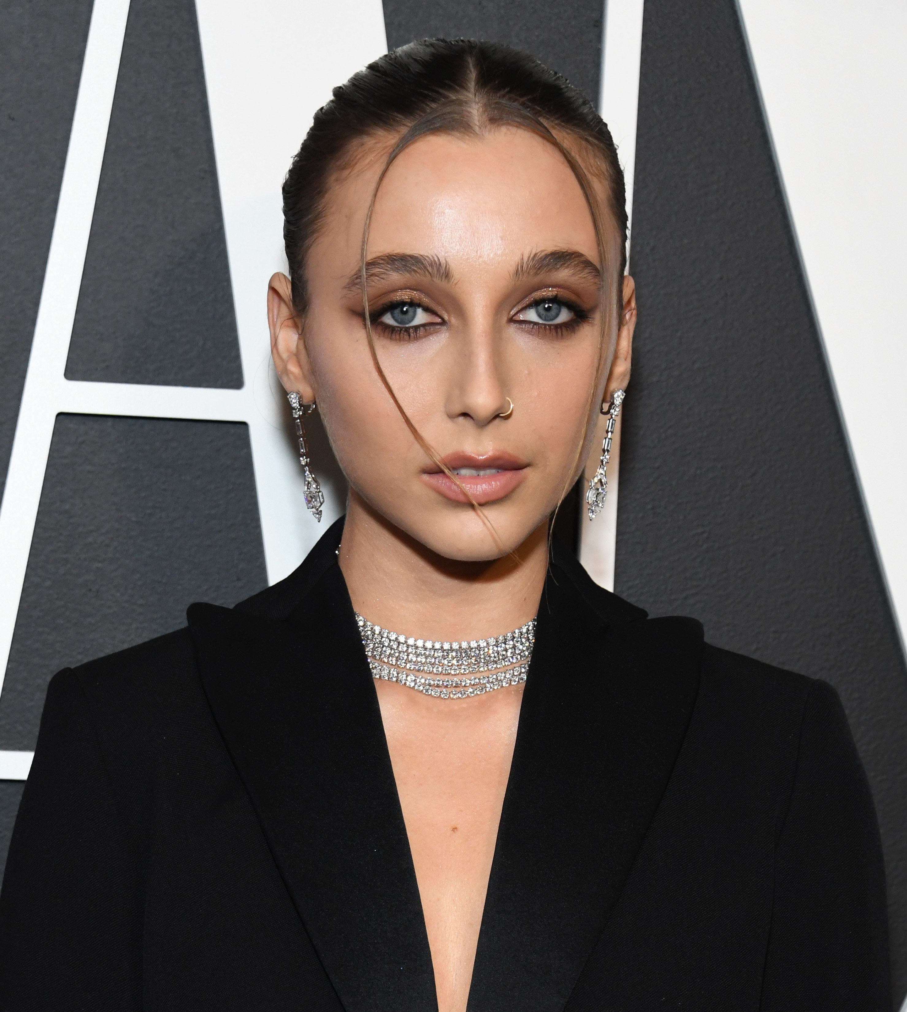 Emma Chamberlain attends Vanity Fair And Lancombe Celebrate The Future Of Hollywood at Mother Wolf on March 24, 2022 in Los Angeles, California