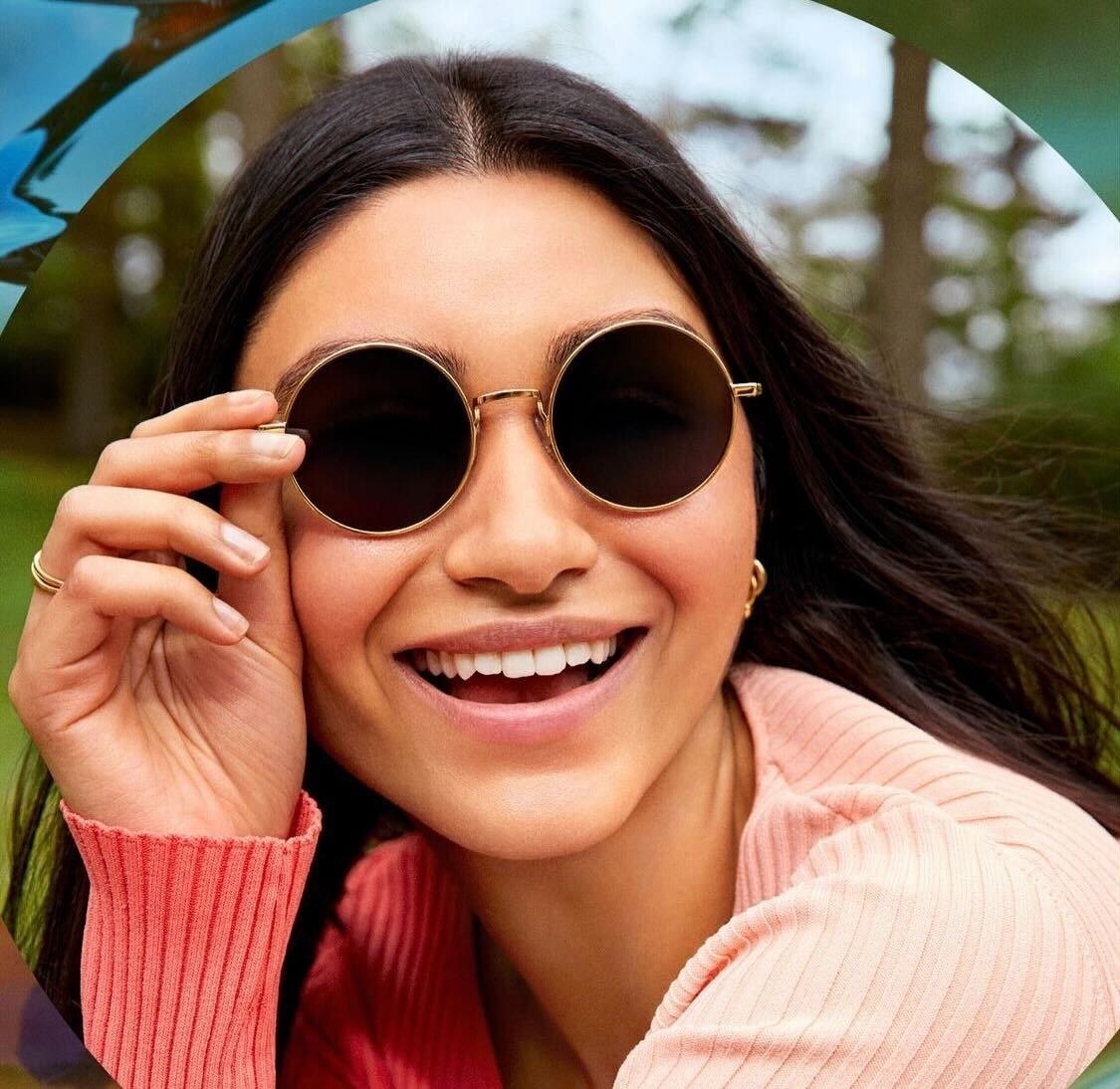 Buy Image IMS734C5SG Blue Oval Sunglasses Online At Best Price @ Tata CLiQ