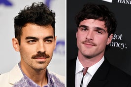 Can we just forget Joe Jonas' mustache phase?