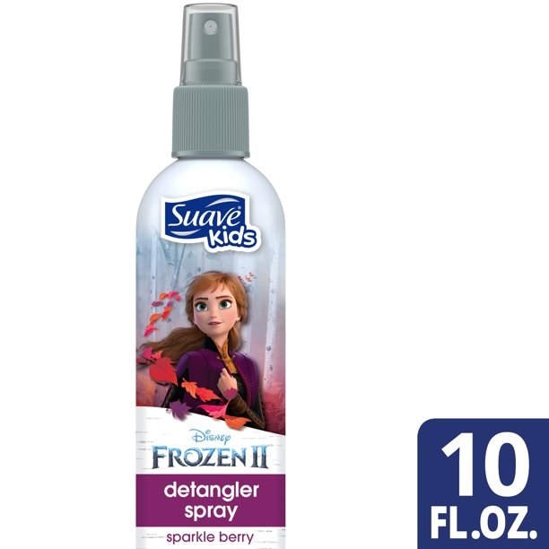 Bottle of Frozen detangler spray