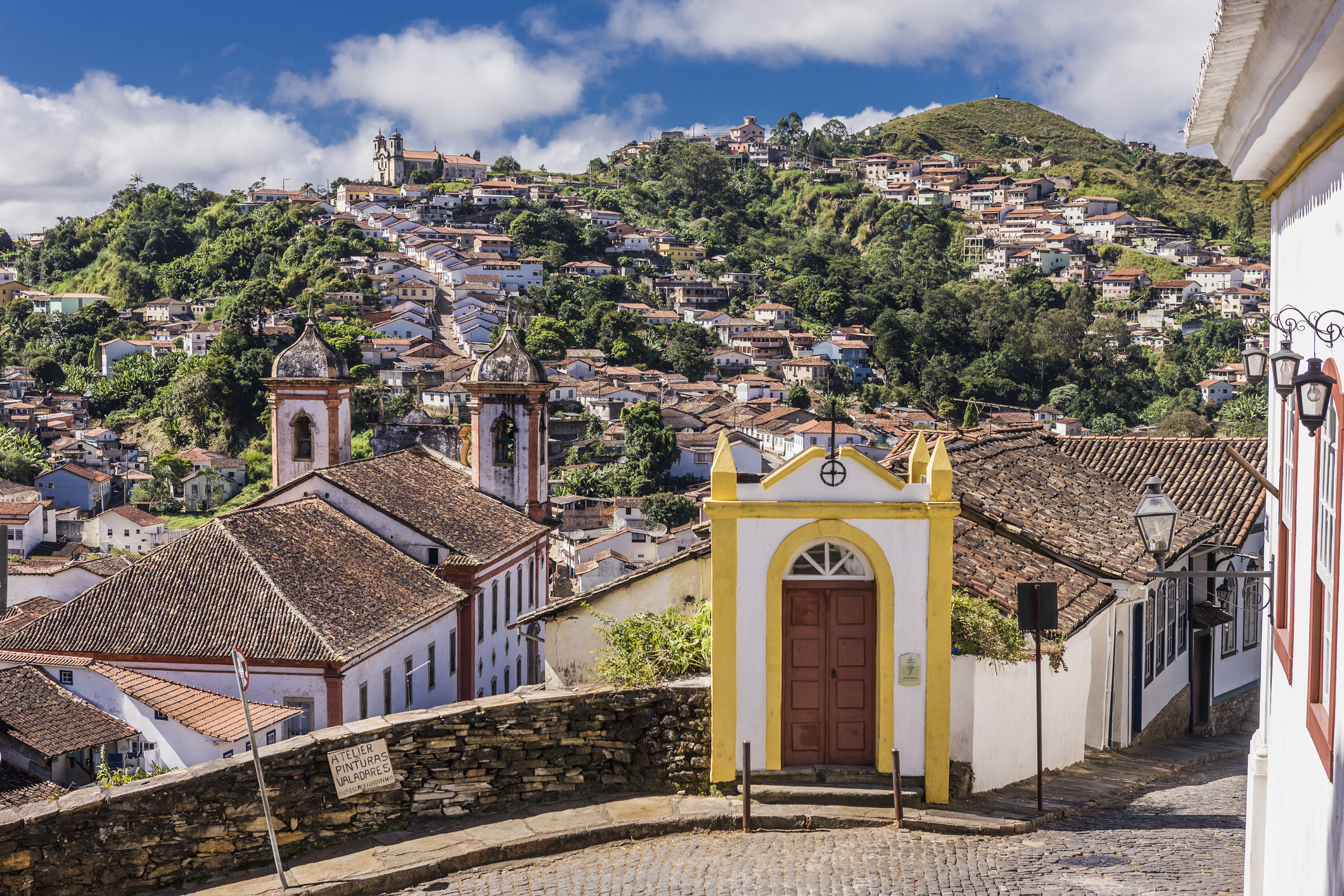 A beautiful colonial town in Brazil.