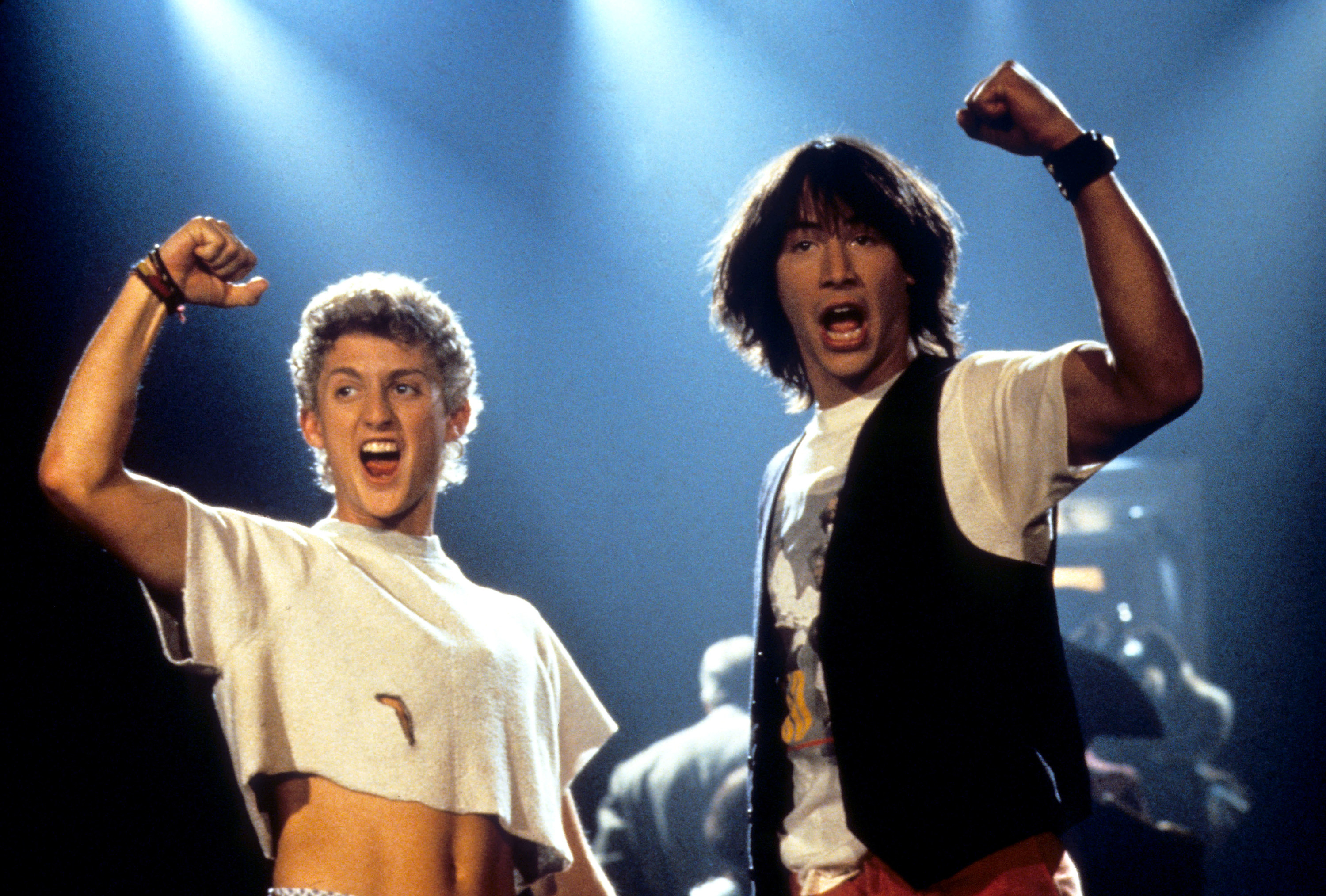 Keanu Reeves in &quot;Bill &amp;amp; Ted&#x27;s Excellent Adventure.&quot;