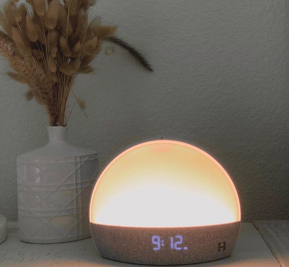 the alarm clock on a reviewer&#x27;s nightstand