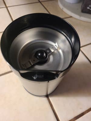 a close up shot of the grinder