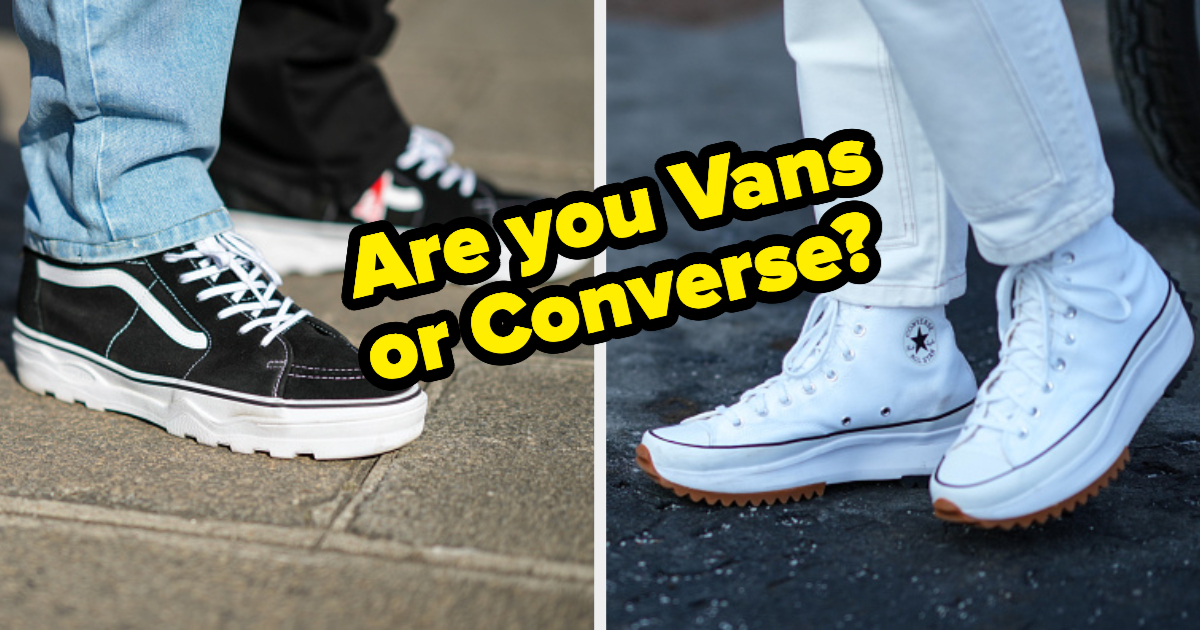 Why converse are hot sale better than vans