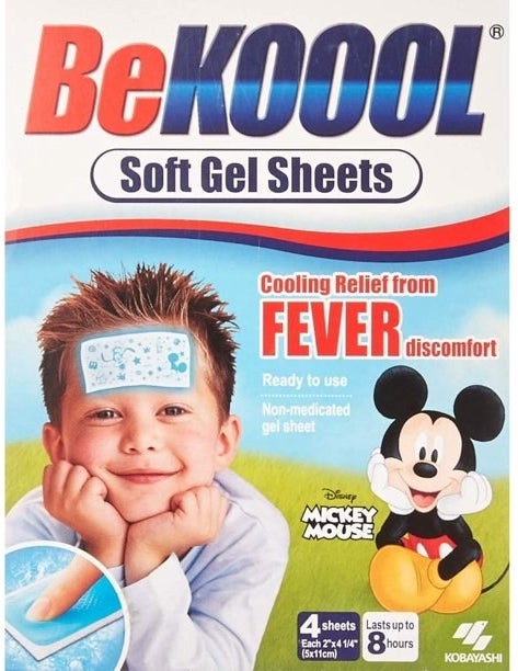 Box of cooling relief pads