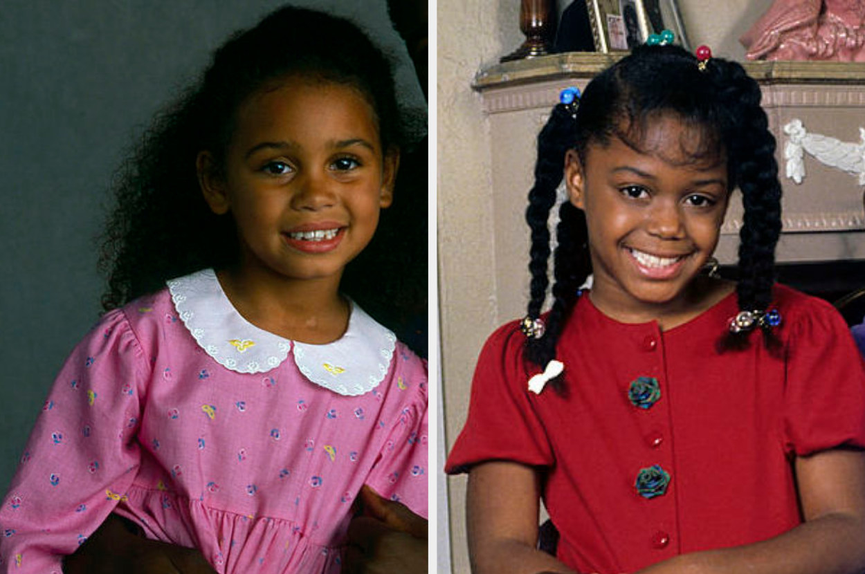 Side-by-side of Valerie Jones and Jaimee Foxworth as Judy in &quot;Family Matters&quot;