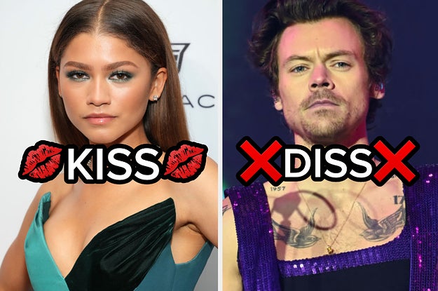 Would You Kiss Or Diss These Super Hot Celebrities?