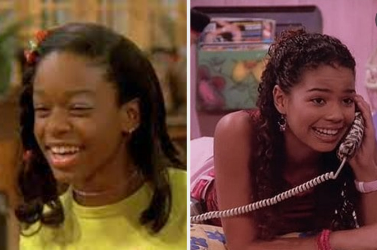 Side-by-side of Jazz Raycole and Jennifer Freeman as Claire in &quot;My Wife and Kids.&quot;
