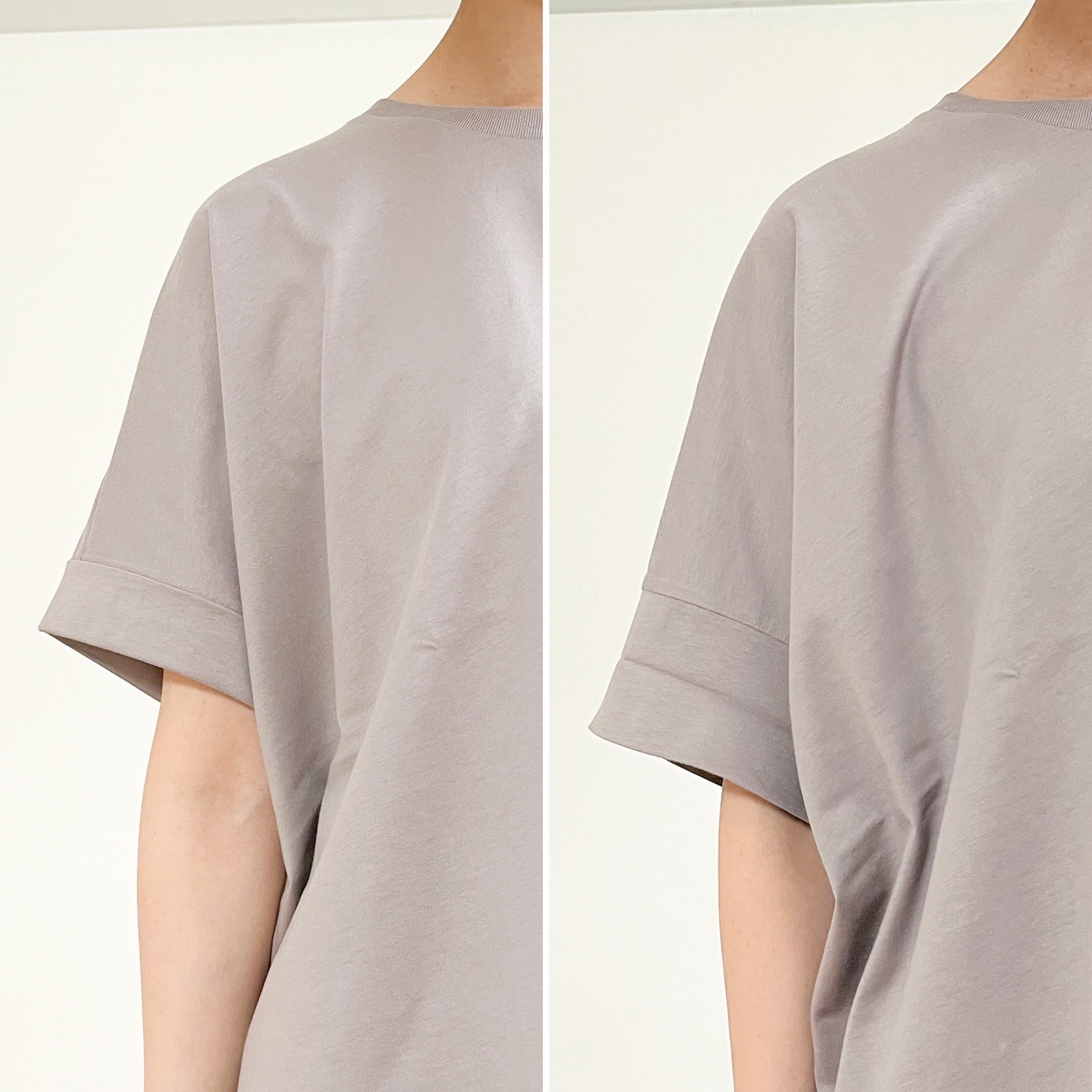 UNIQLO（ユニクロ）のおすすめシャツ「コットンオーバーサイズT（半袖）」ゆったり楽ちんでおしゃれ