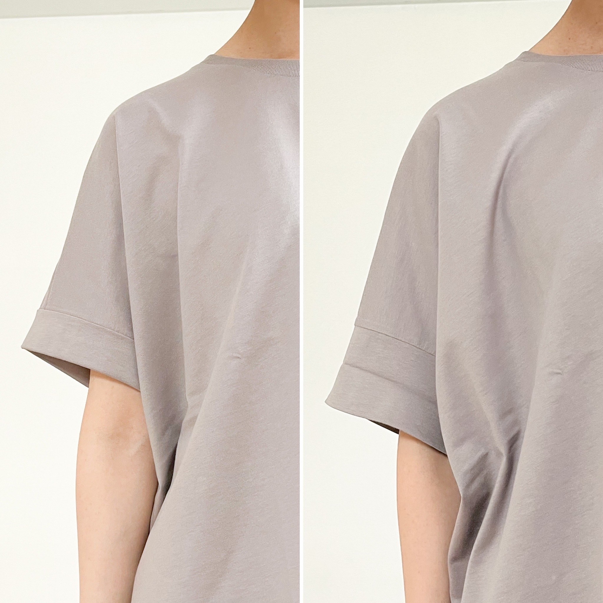 UNIQLO(ユニクロ)のおすすめシャツ「コットンオーバーサイズT(半袖)」ゆったり楽ちんでおしゃれ
