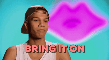 Naomi smalls says bring it on in a confessional from drag race