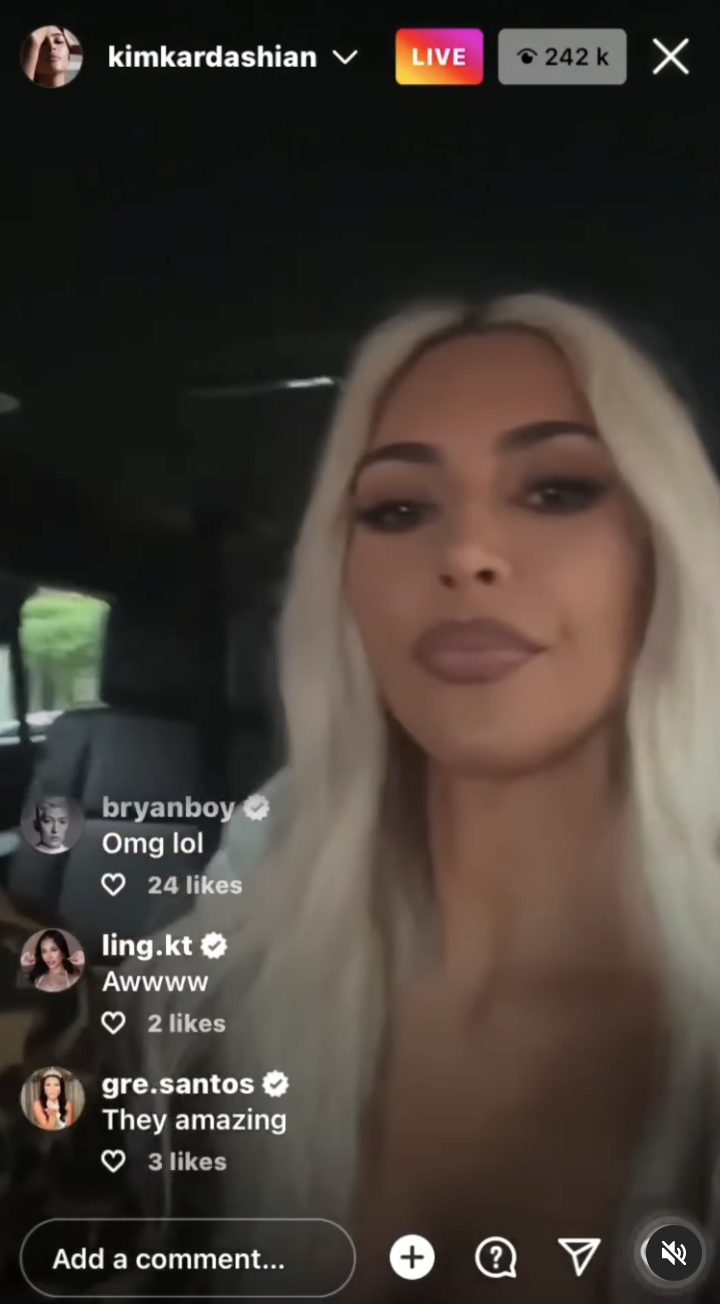 Kim Kardashian Scolded Her Kids During TV Interview