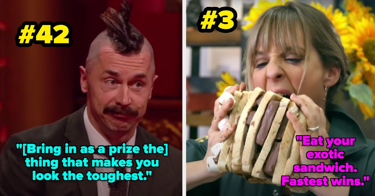 Here Are 50 Greatest "Tasks" That Have Ever Been On "Taskmaster"