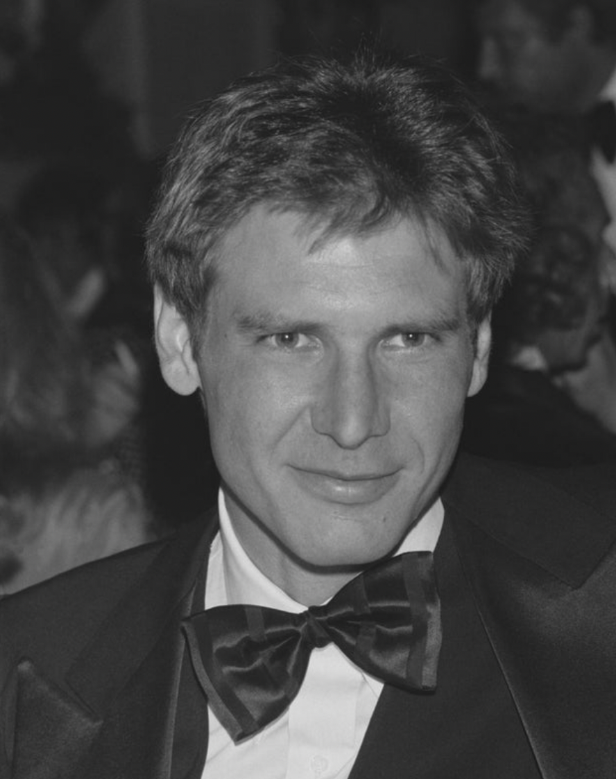 Harrison Ford in a tux in 1977