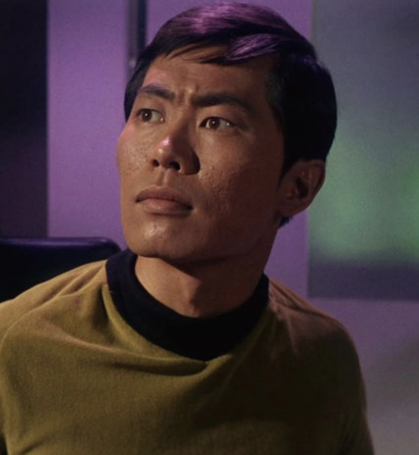 Young George as Sulu in a promo for &quot;Star Trek&quot;