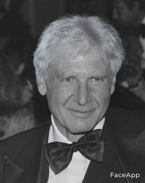 Harrison Ford old with AI technology