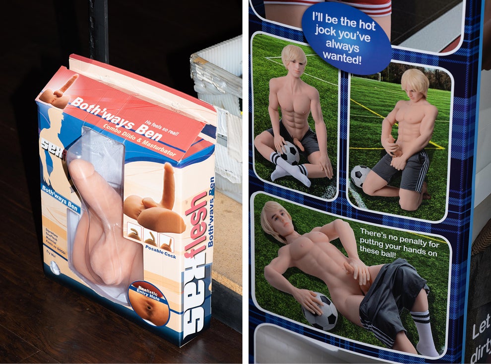 male sex doll being used Carly Rae Creams all over Tantaly Male Sex Doll 