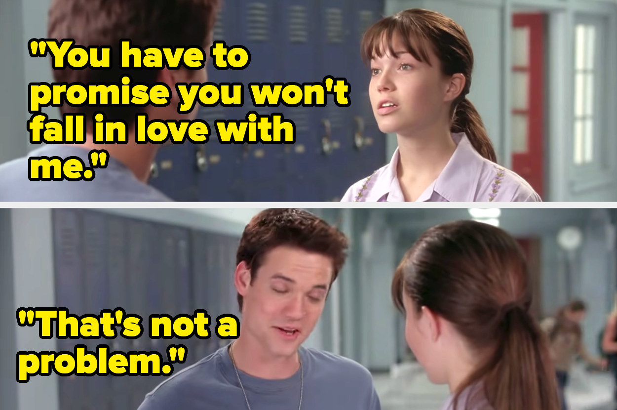 Shane West and Mandy Moore in &quot;A Walk to Remember&quot;