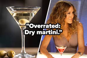 Dry martini and Carrie in Sex and the City 2