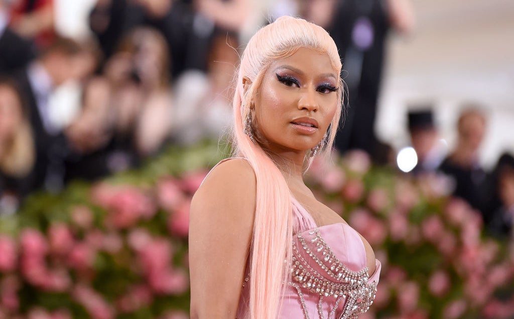 Nicki Minaj attends The 2019 Met Gala Celebrating Camp: Notes on Fashion at Metropolitan Museum of Art on May 06, 2019 in New York City