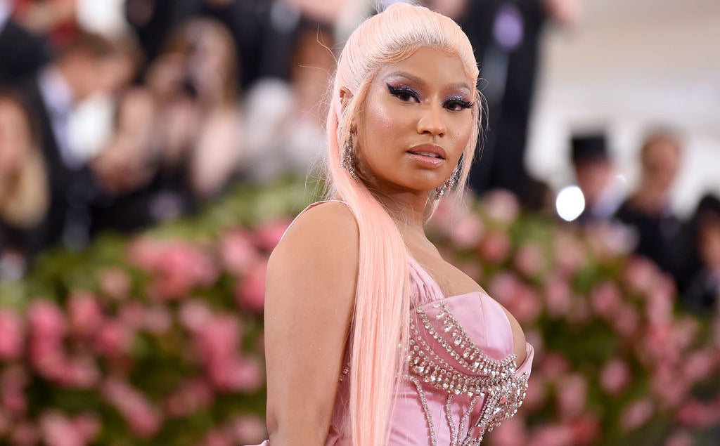 Nicki Minaj attends The 2019 Met Gala Celebrating Camp: Notes on Fashion at Metropolitan Museum of Art on May 06, 2019 in New York City