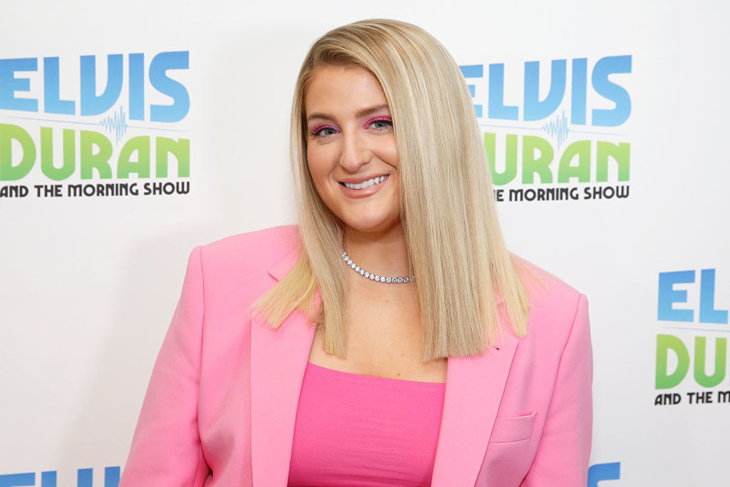 Meghan Trainor visits at Z100 Studio on February 04, 2020 in New York City