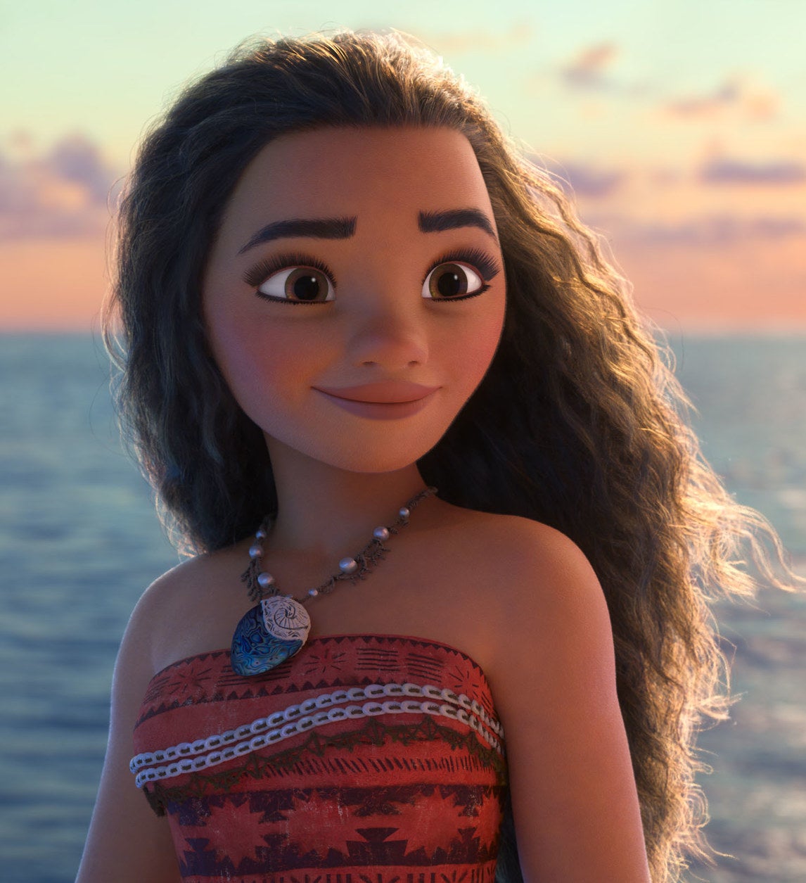 Closeup of Moana