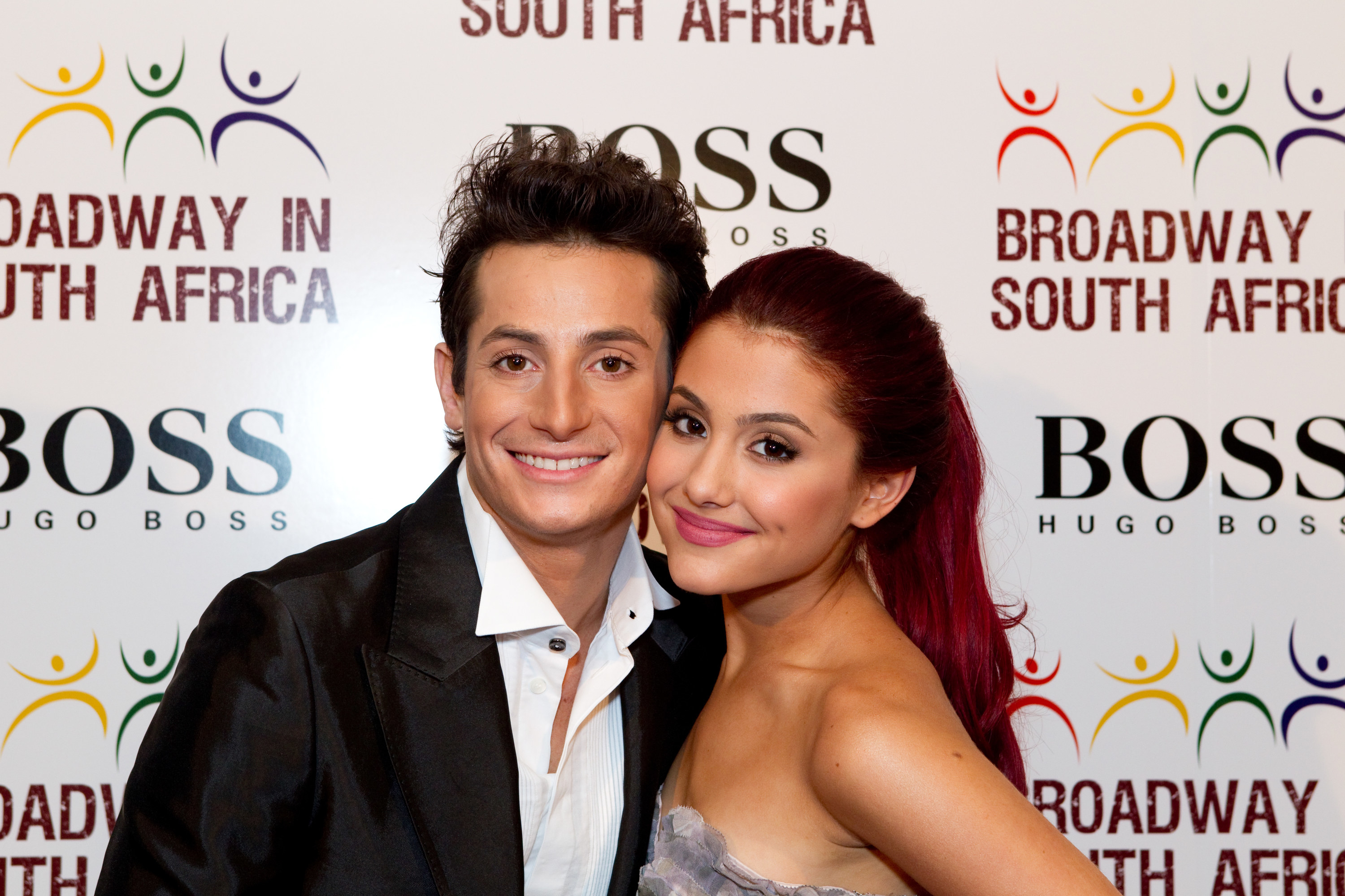 Ariana Grande and Frankie Grande at the 2010_10_04 Broadway In South Africa Concert