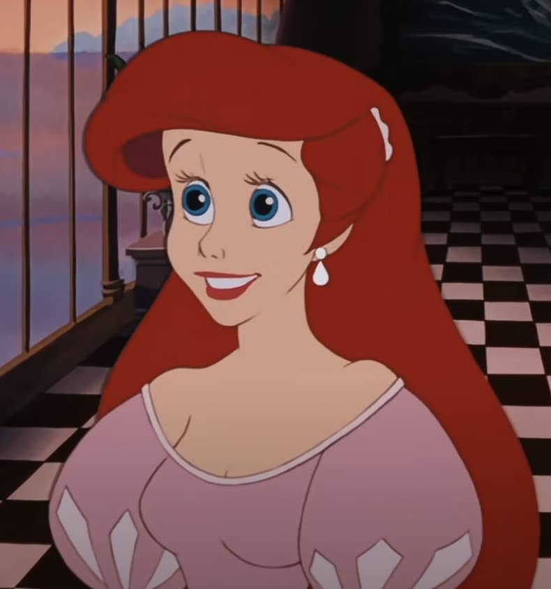 ariel pink dress movie Disney The Little Mermaid movie Celebration Ariel doll in pink dress